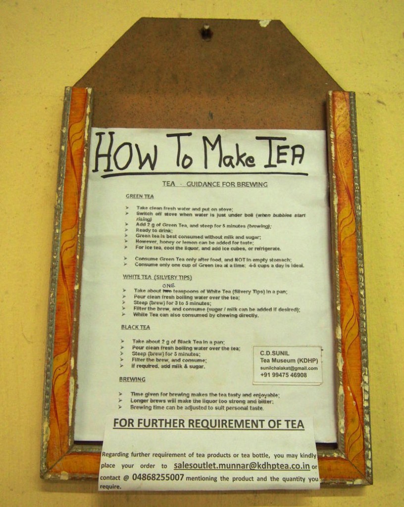Tea recipes