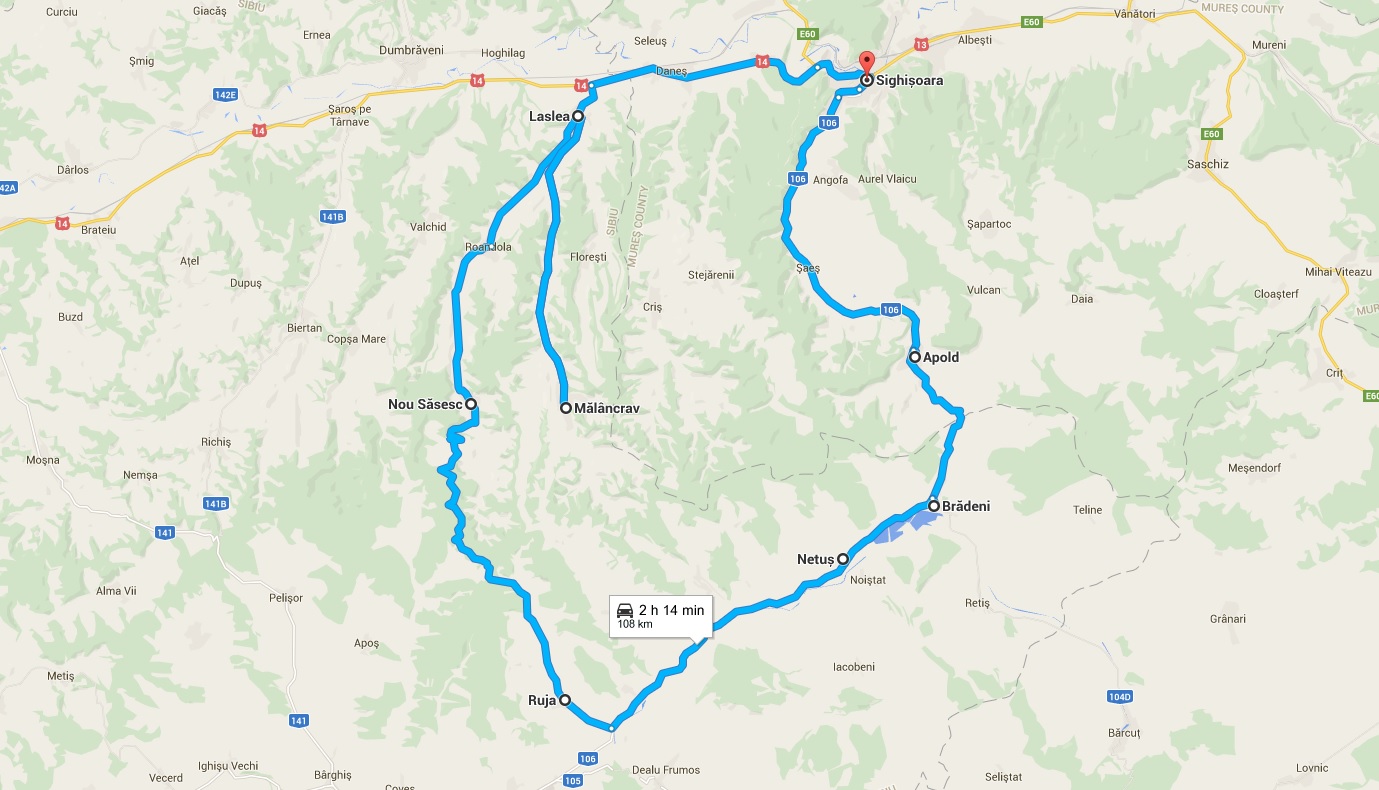 cu bicicleta prin transilvania turism responsabil satele sasesti