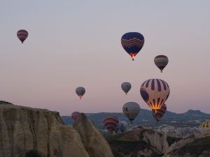 Cappadocia Rainbow Balloons