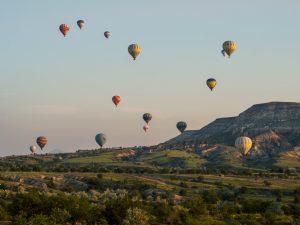 Cappadocia Rainbow Balloons