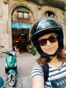 Barcelona Via Vespa
