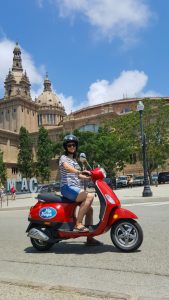 Barcelona Via Vespa